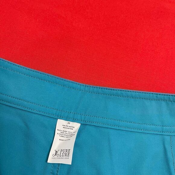 Pure Lure Men’s Blue Marlin Swim Trunks Board Shorts Size 32 - Picture 3 of 9